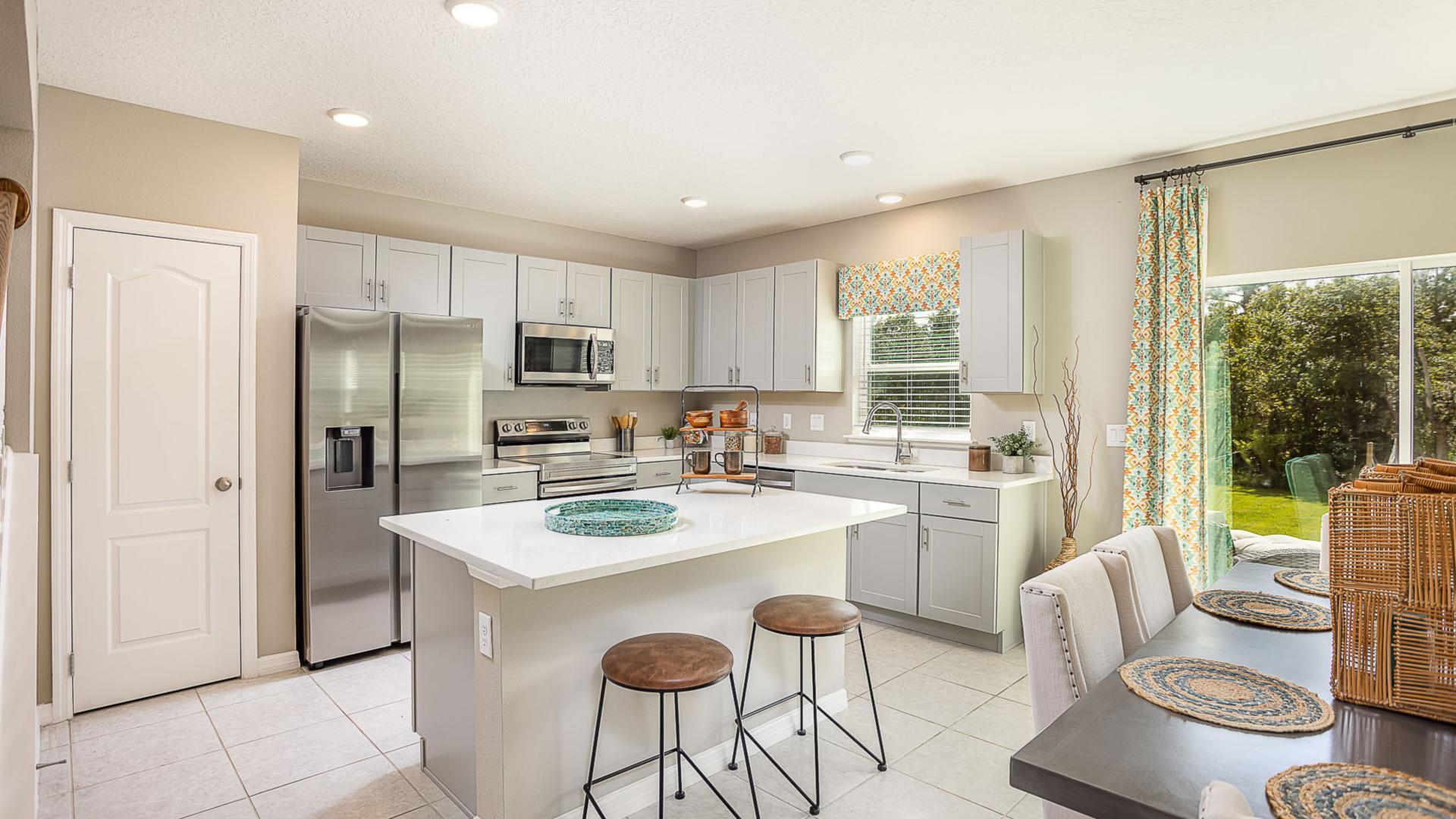 Be part of the process—choose your colors, finishes, flooring, and cabinets.