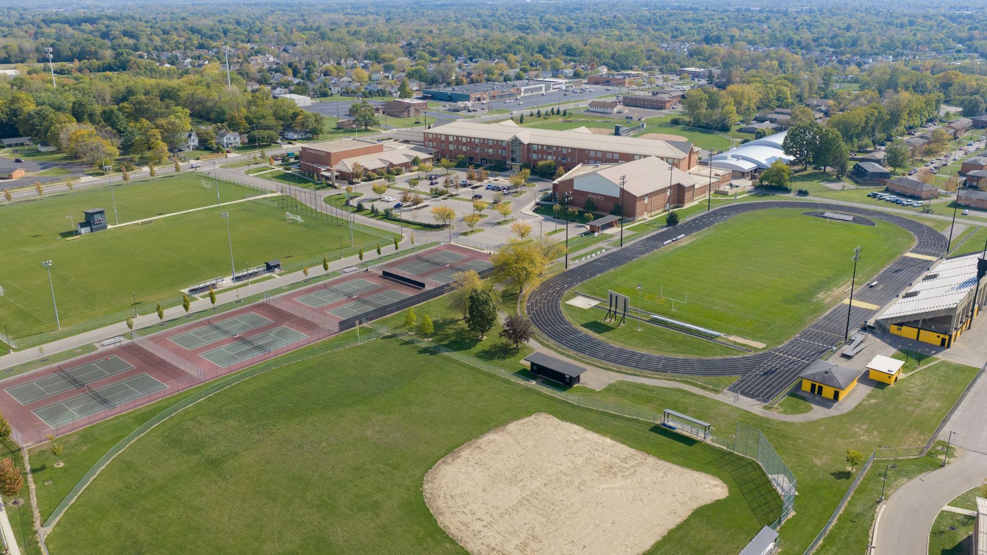 Children living in Langford Meadow can attend Southwestern City School District.