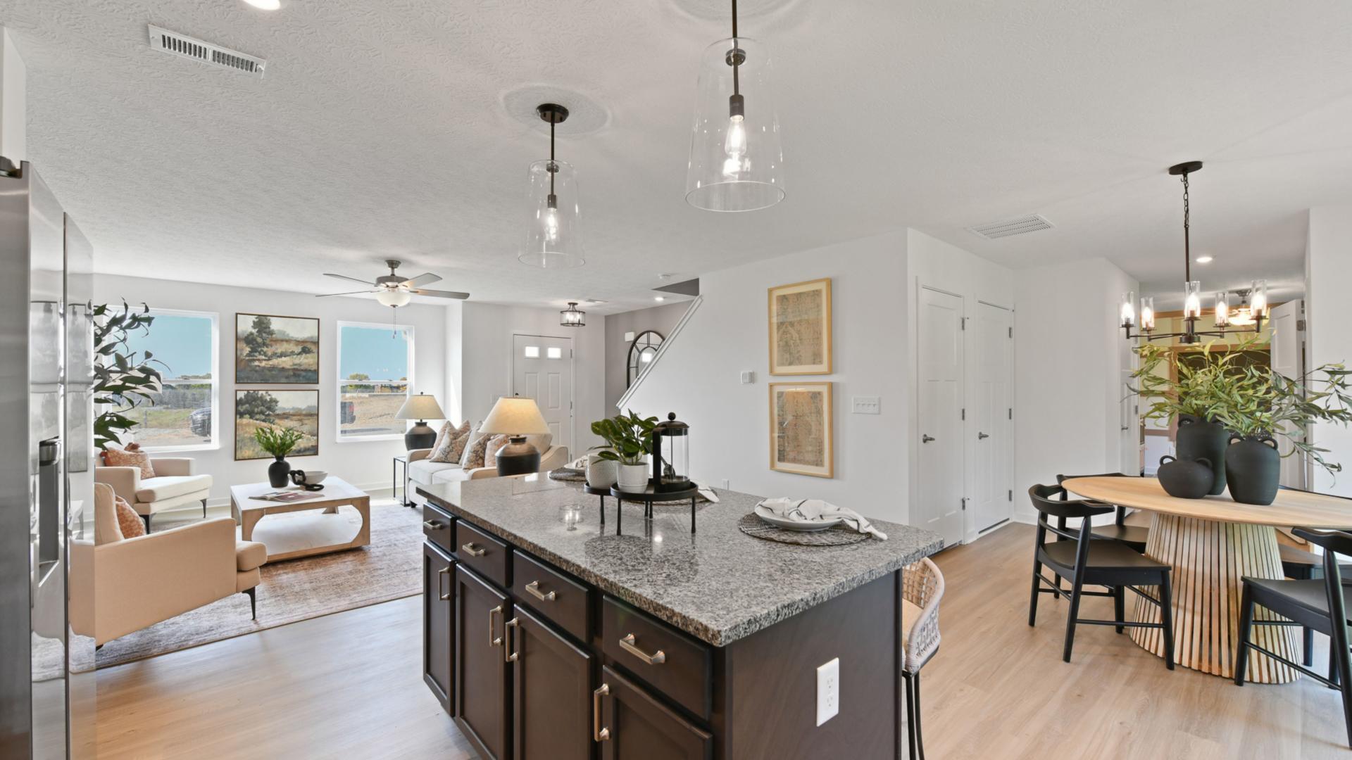The heart of the home—with room to cook and connect.