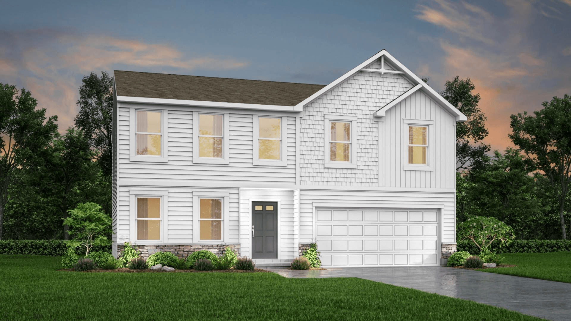 Aster - Woodhall Crossing: Goshen, Ohio - Maronda Homes
