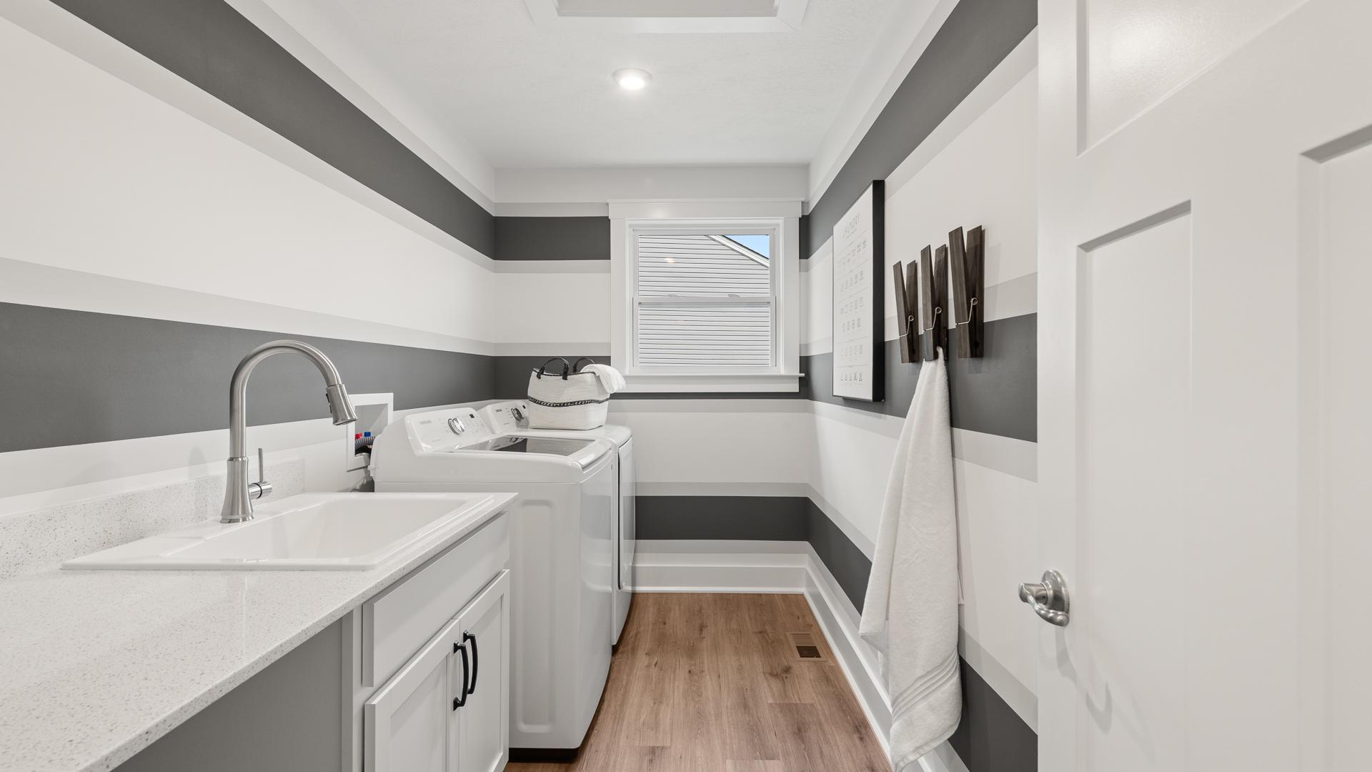 Laundry has never been easier with your very own laundry room included with every floorplan.