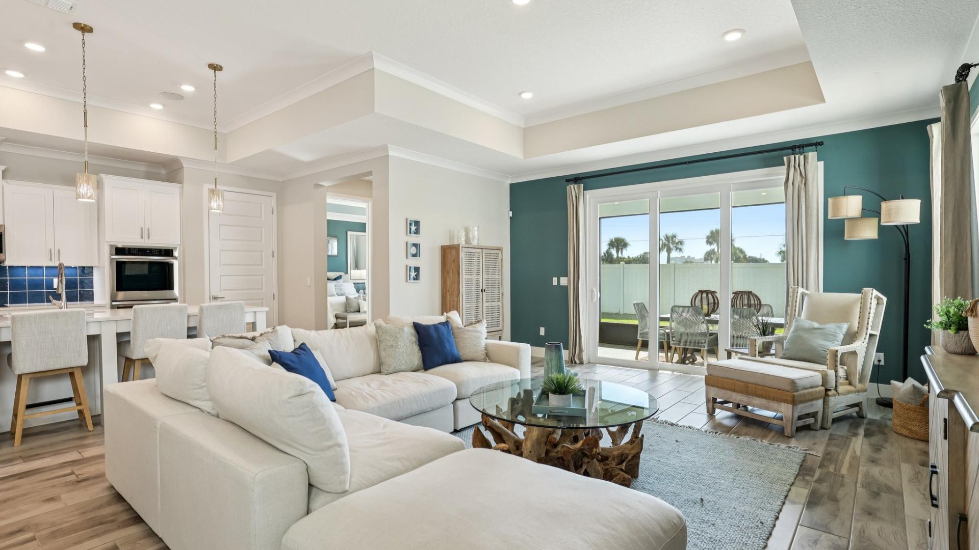 Open floor plans make it easier to entertain and have a spacious home.