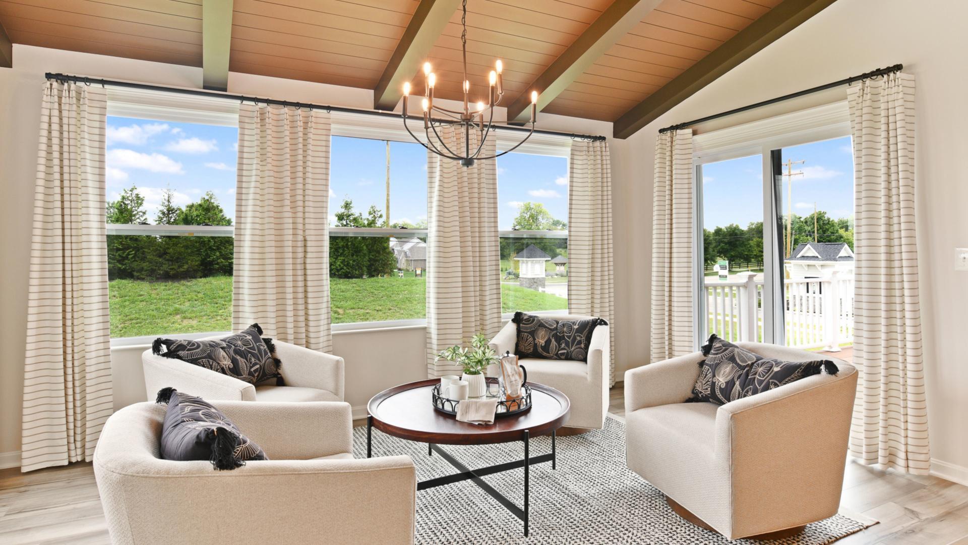 Create a space made for morning coffee, afternoon reading, and everything in between.