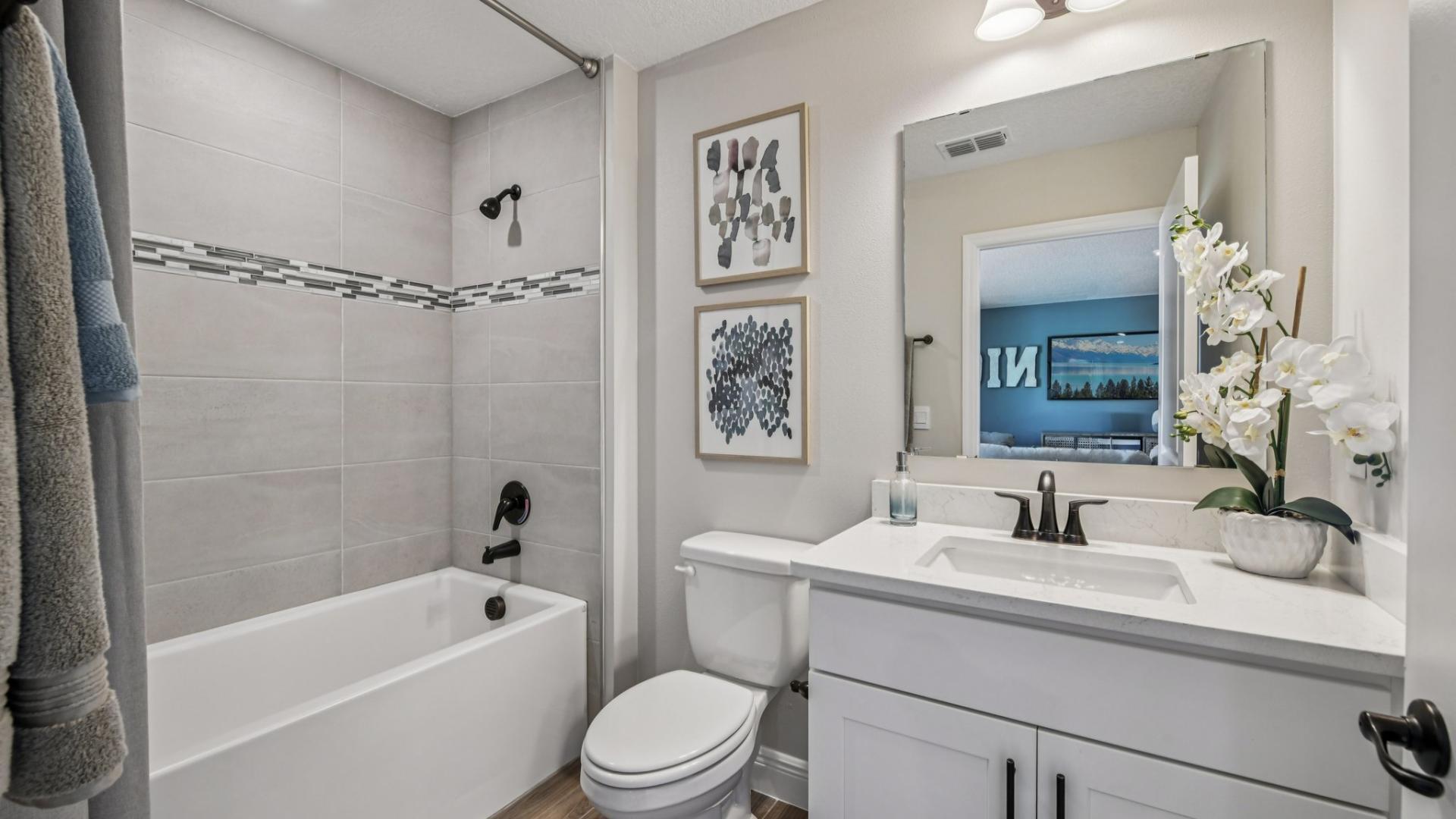 With up to 5 bathrooms, you'll never run out of space.