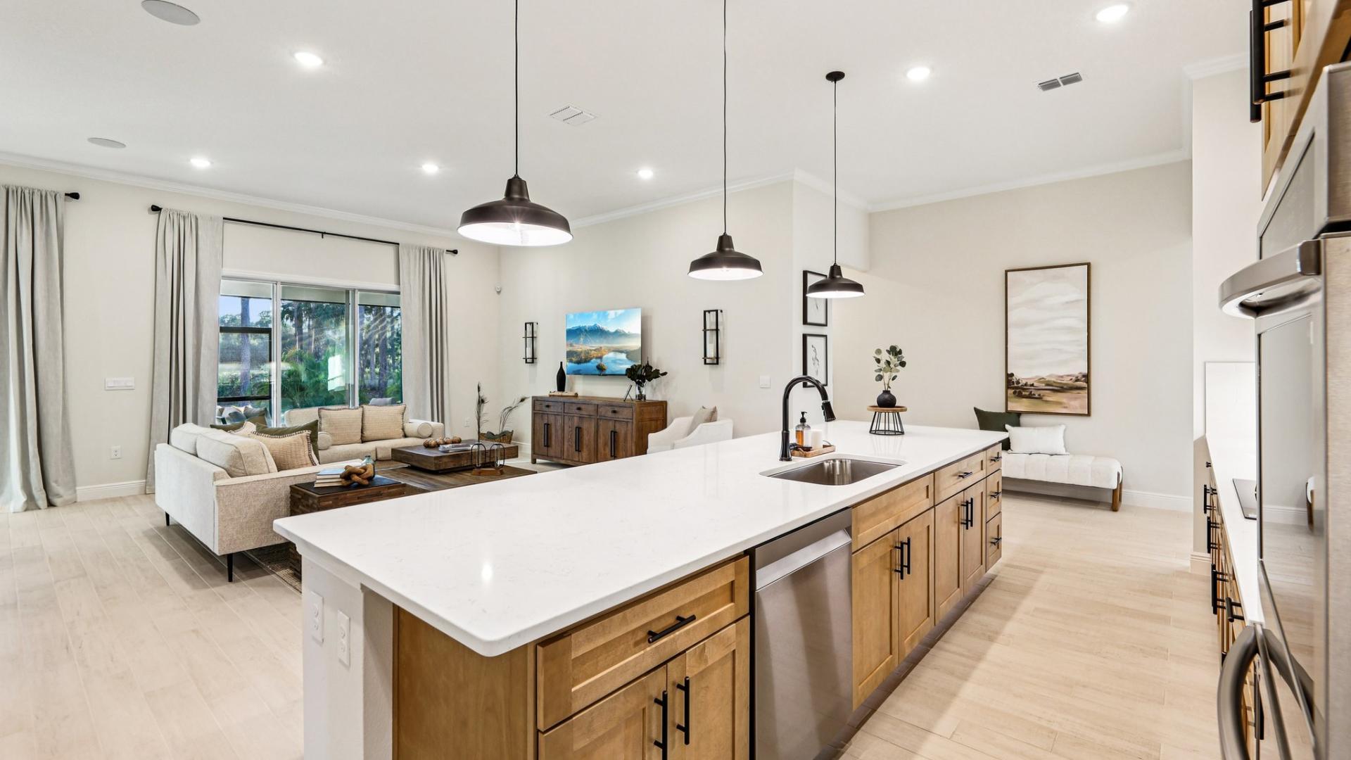 Be a part of every memory and milestone with the open concept layouts.