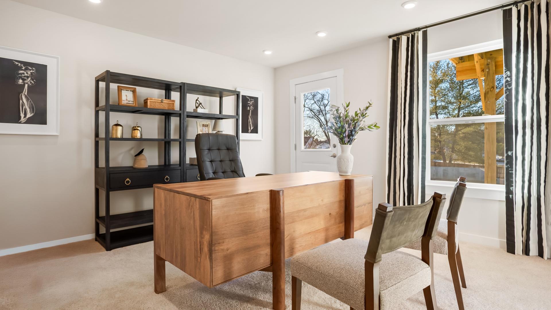 Versatile layouts made for functional living—home office today, guest room tomorrow.