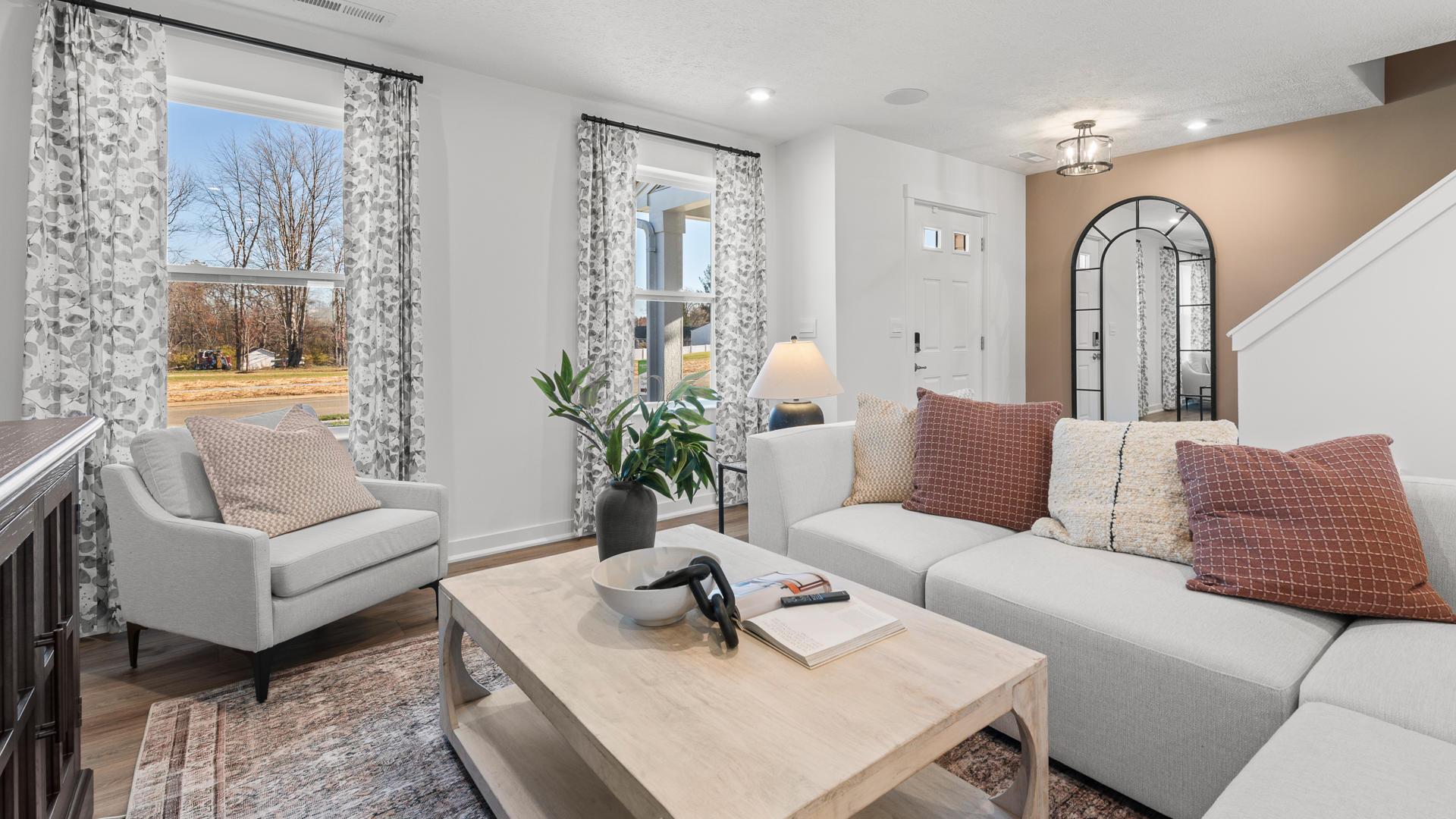 Open floor plans make it easy to host special celebrations with friends and family.