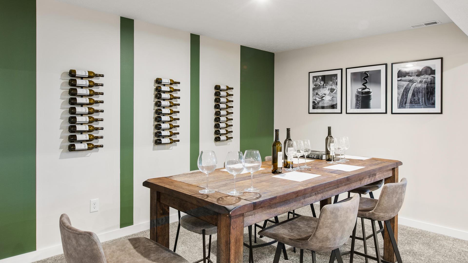 Increase your living space with a finished basement full of natural light on a walkout homesite.