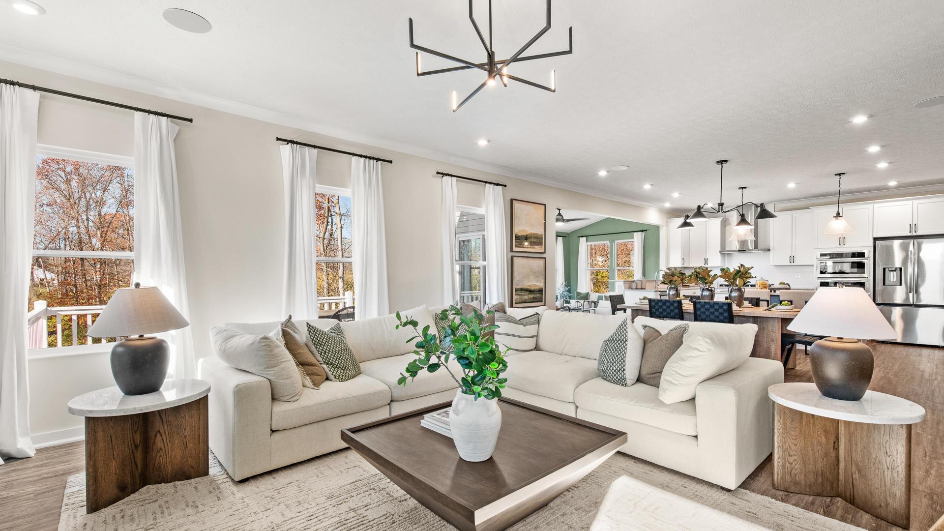 Personalize your space with windows, stone fireplace or built-in bookcases – it’s truly yours!