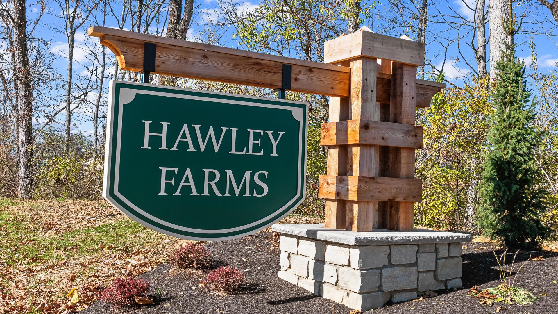 Welcome Home to Hawley Farms - visit our model home today!