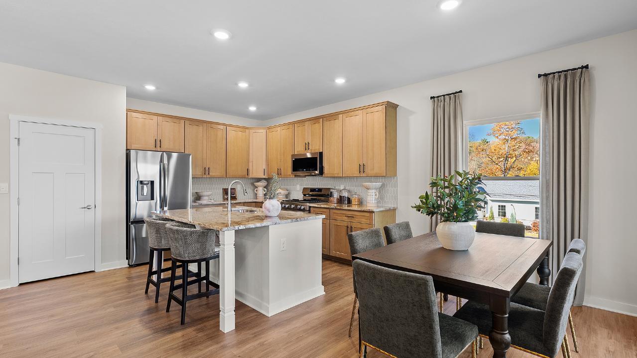 Smart home package, kitchen island, granite countertops, stainless steel appliances &amp; LVP included!