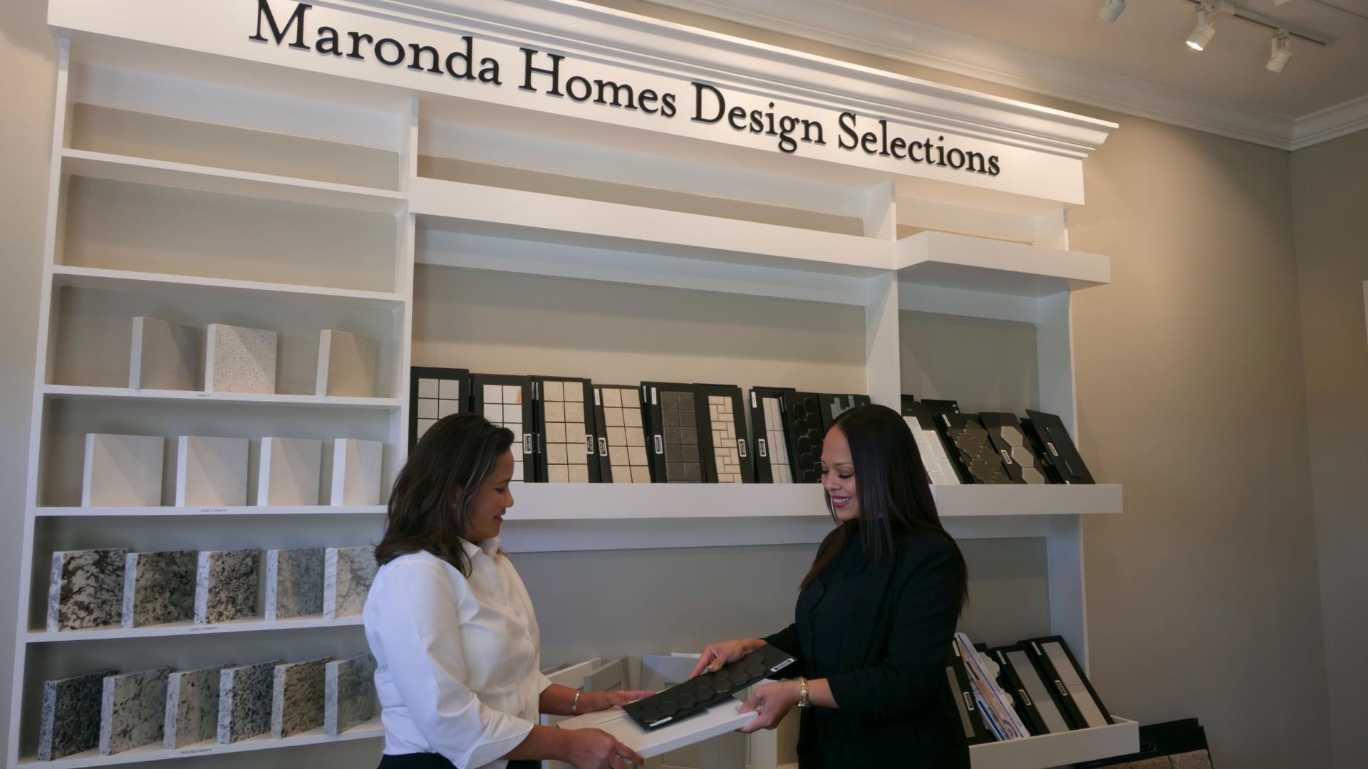 Our in-house design center makes personalizing your new home easy and enjoyable.