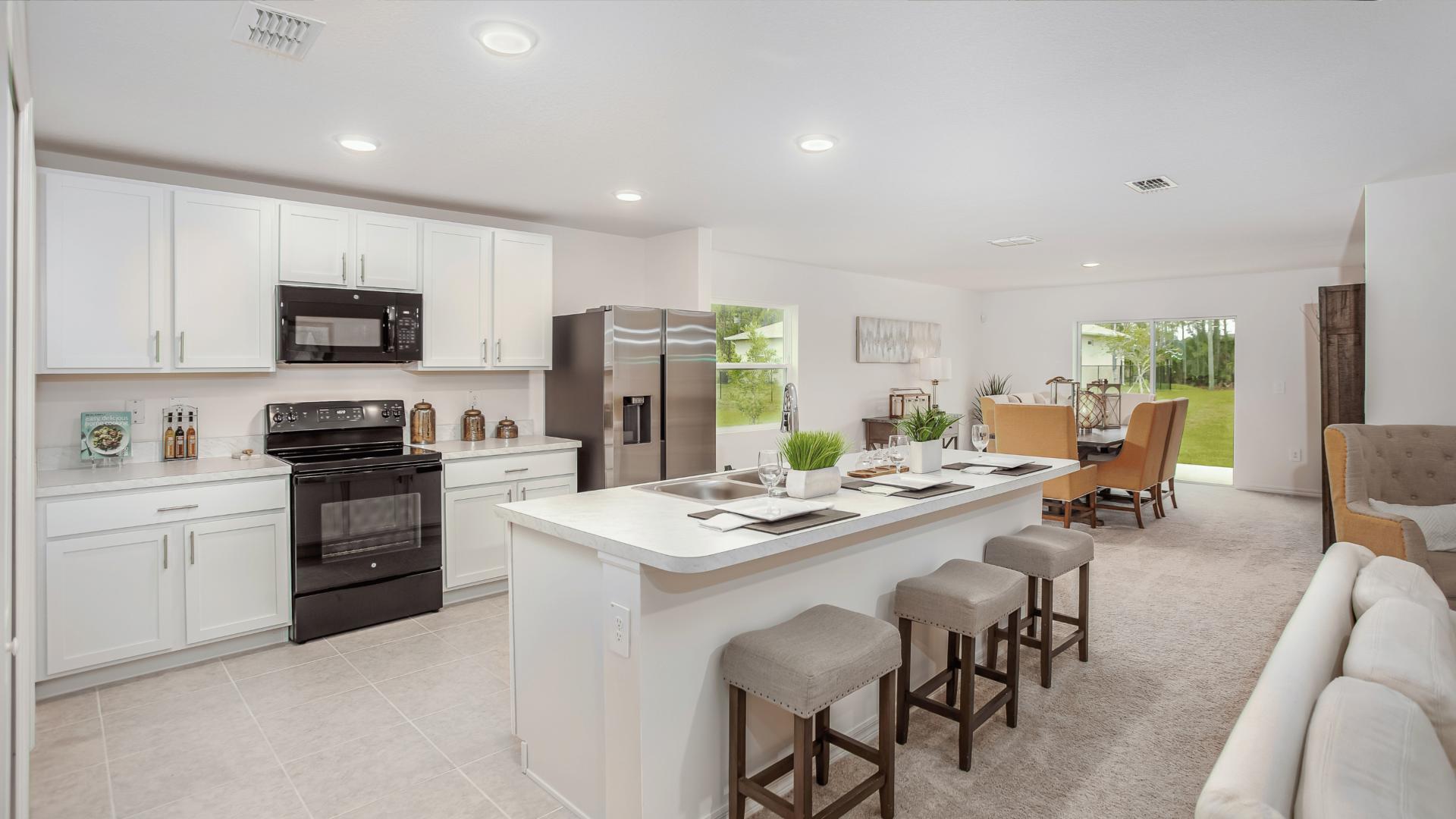 The kitchen is where family shares recipes, learns traditions, and makes happy memories together.