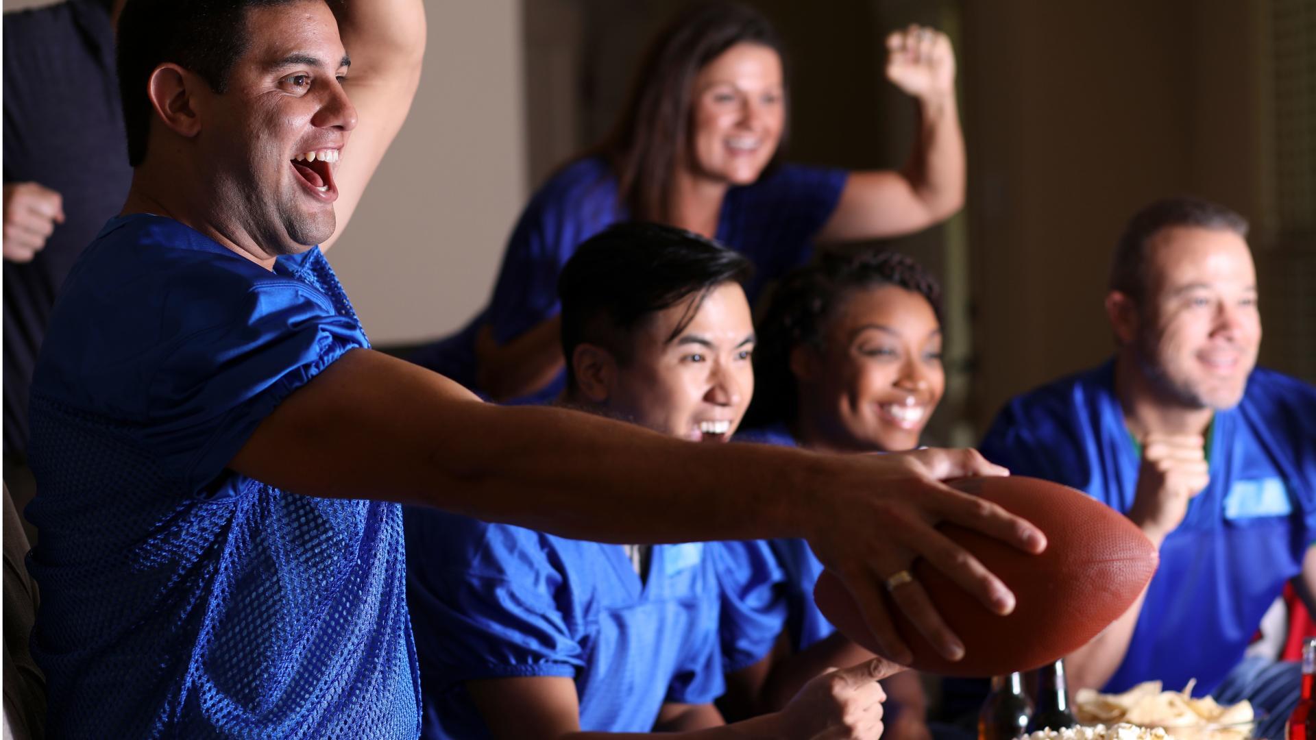 Host and catch the game on the big screen—perfect for nights full of fun and cheers!