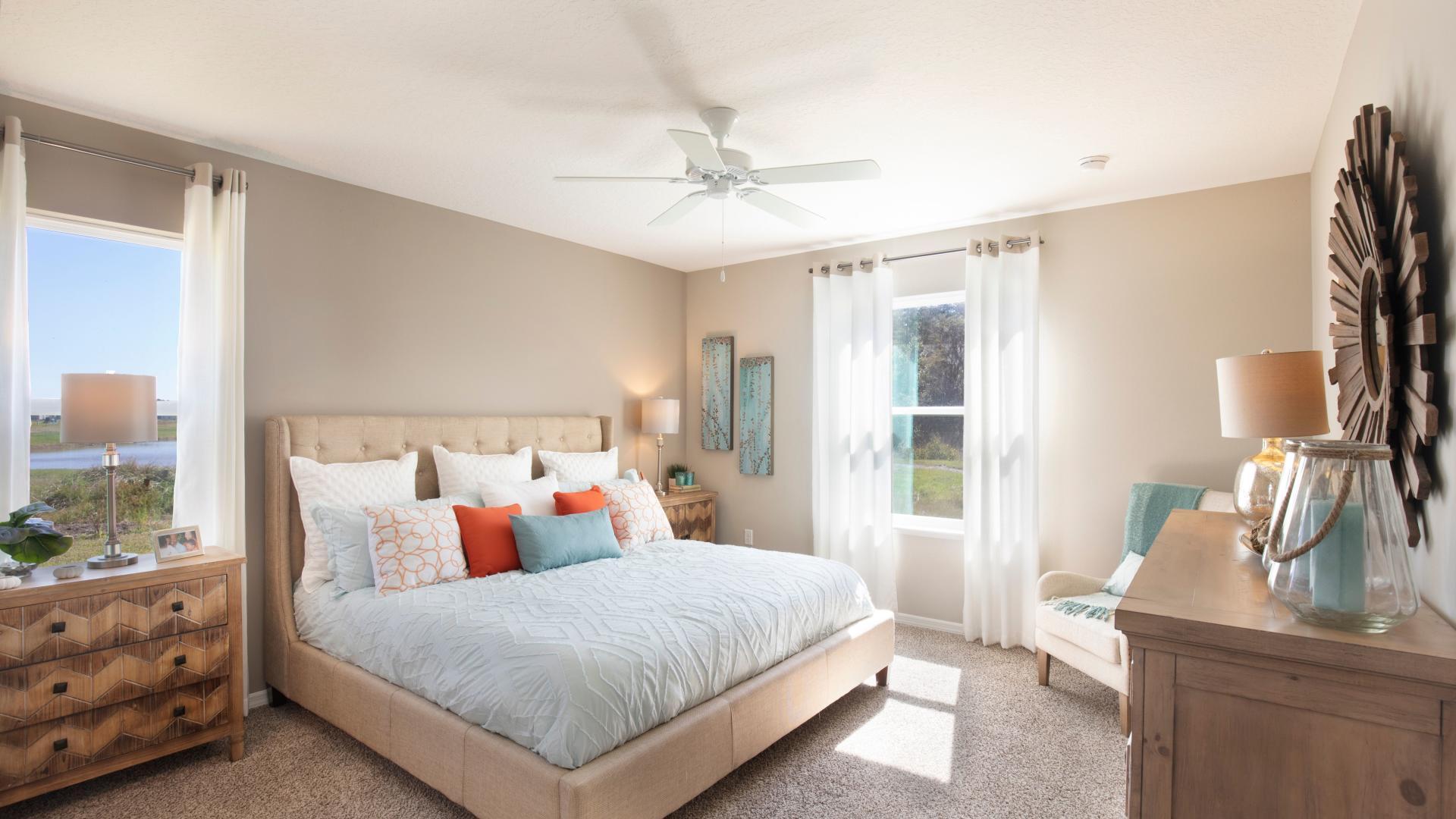 Enjoy easy living with spacious first-floor bedrooms—comfort and convenience all on one level.