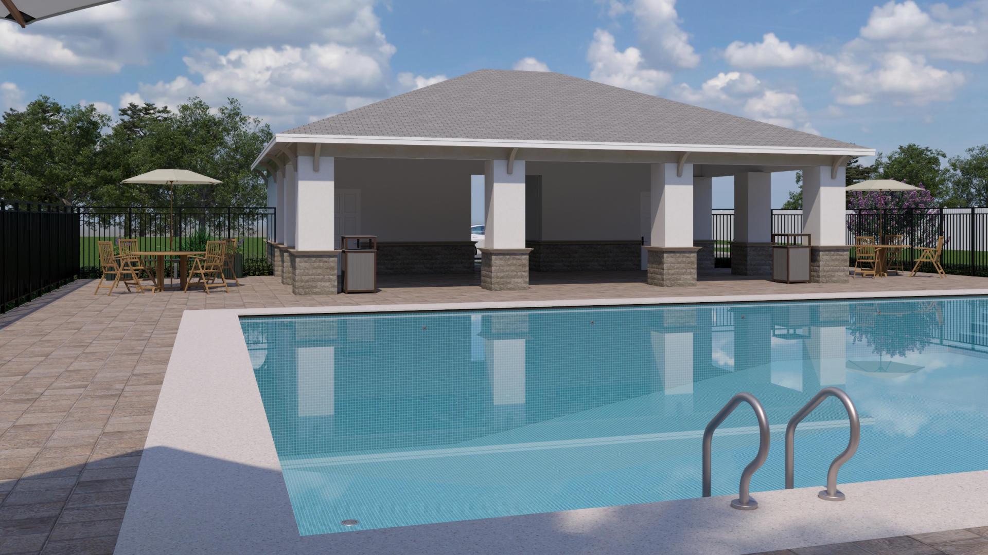 Enjoy life without leaving—relax by cabana, pool, picnic spots &amp; more right inside the community.