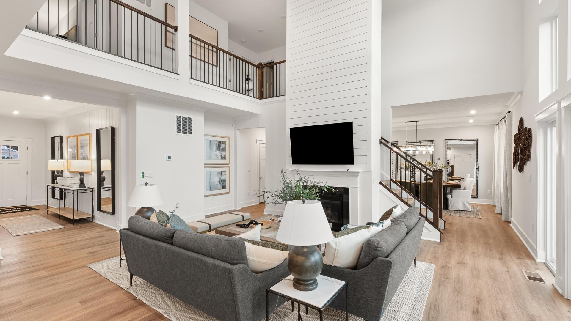 Spacious open-concept living – ideal for family gatherings or relaxing evenings at home.