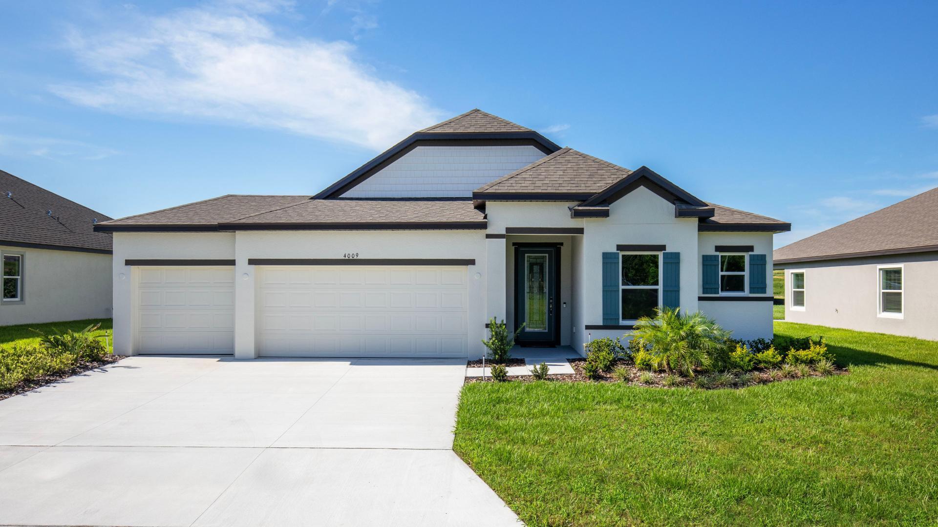 Your choice of up to 6 bedrooms with an optional 3-car design. Join the list!