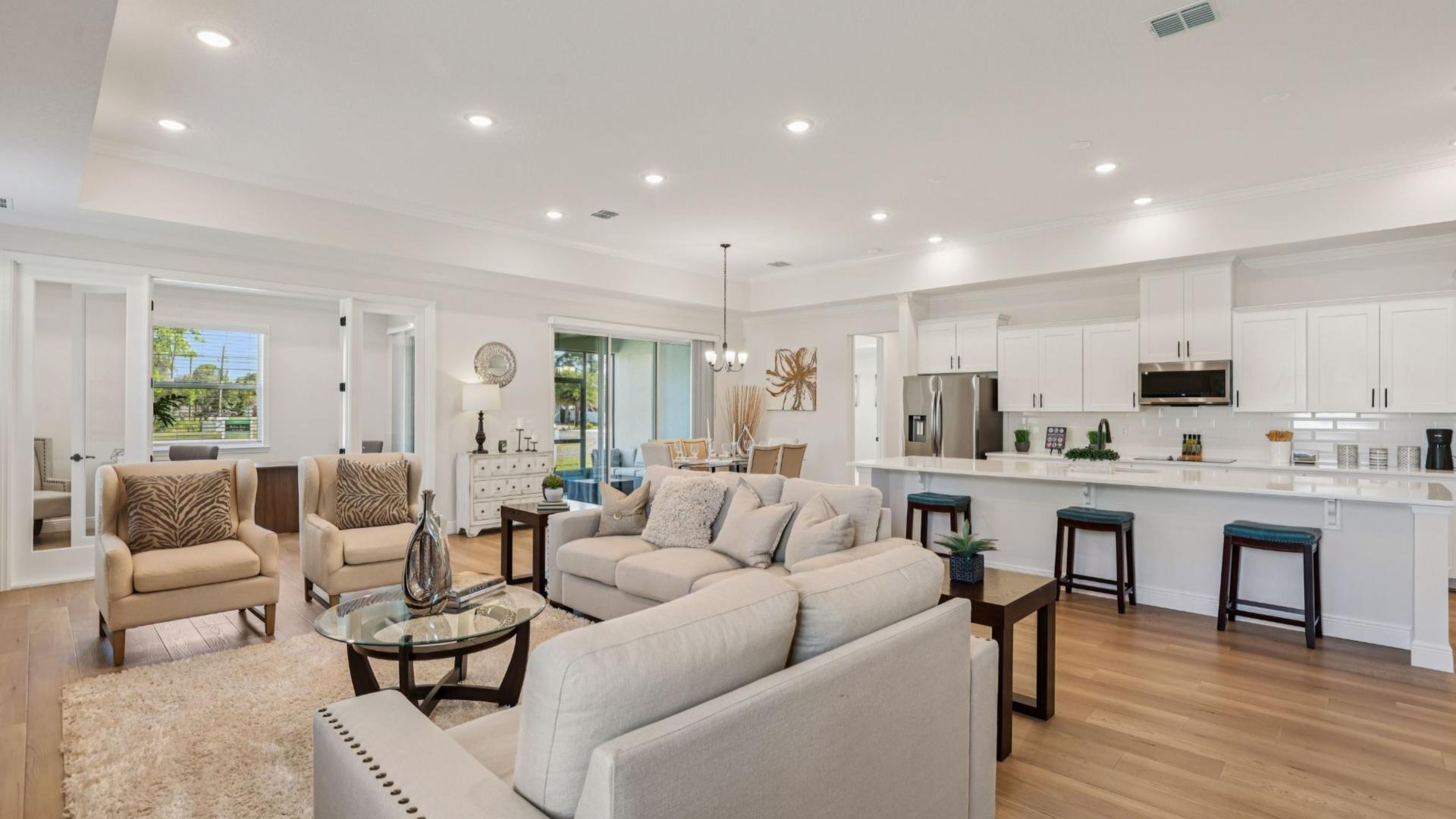 Be a part of every memory and milestone with open concept layouts. Join the list!