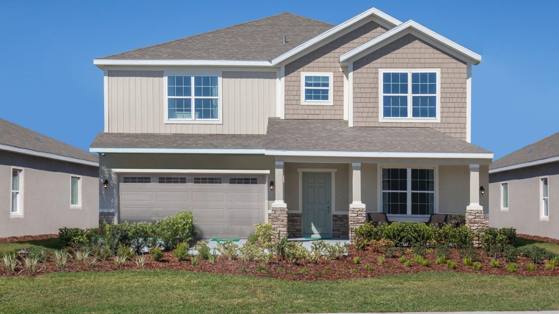 Have a choice in 1 and 2-story home designs.