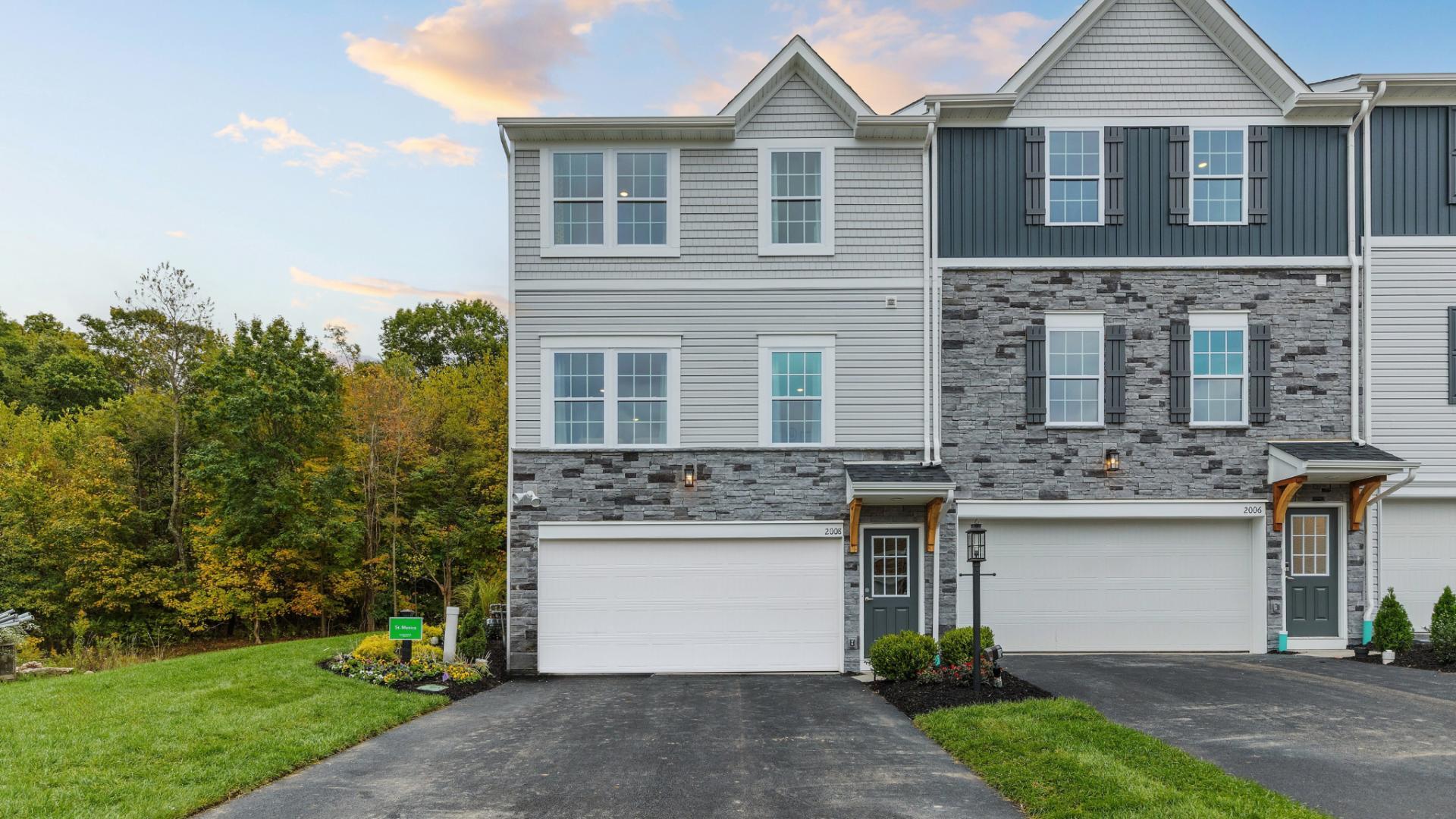 Choose a townhome for the best price and have the lawn care included!