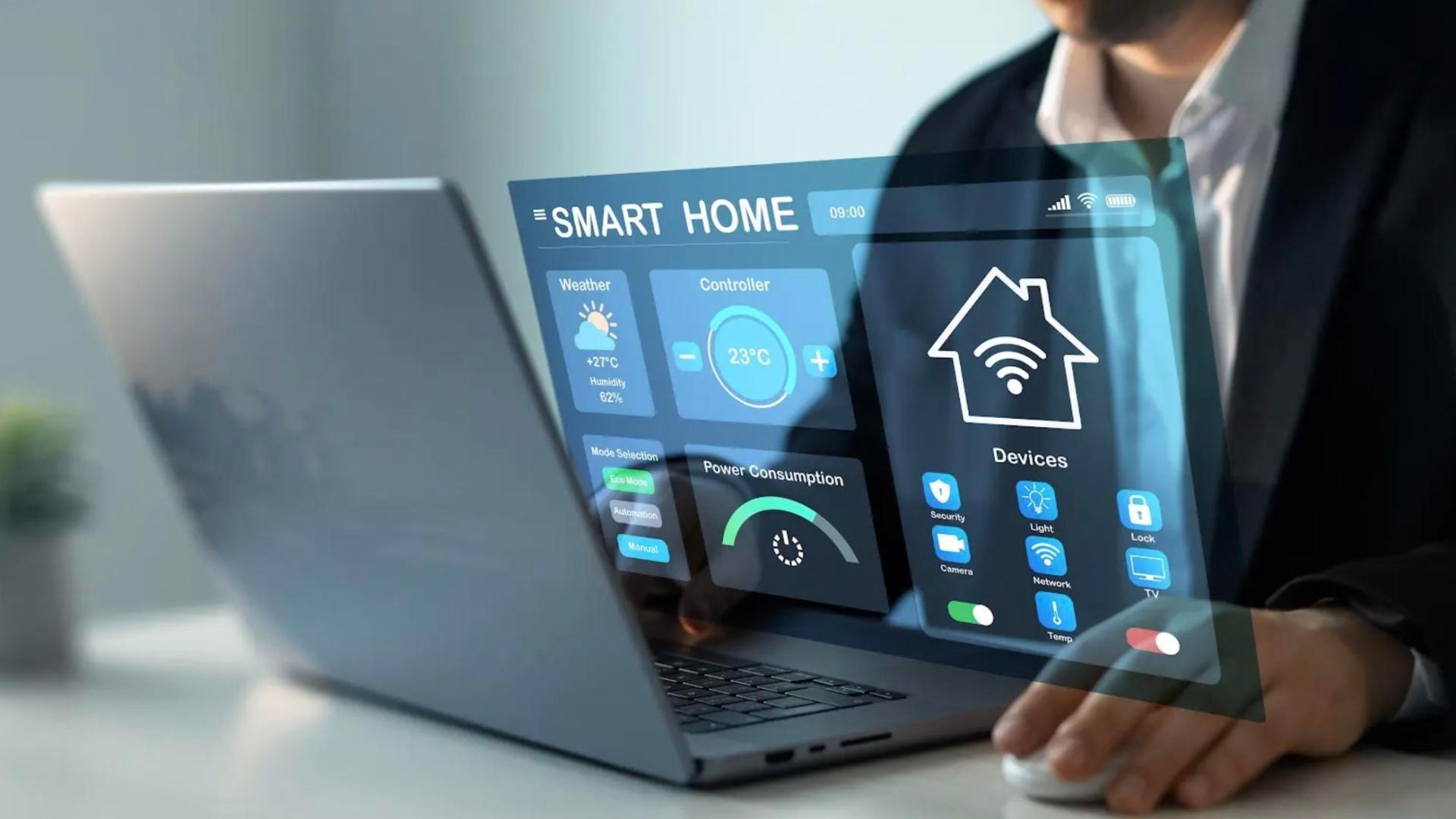 Smart Home technology allows you to control the lights, temperature and cameras all from your phone!