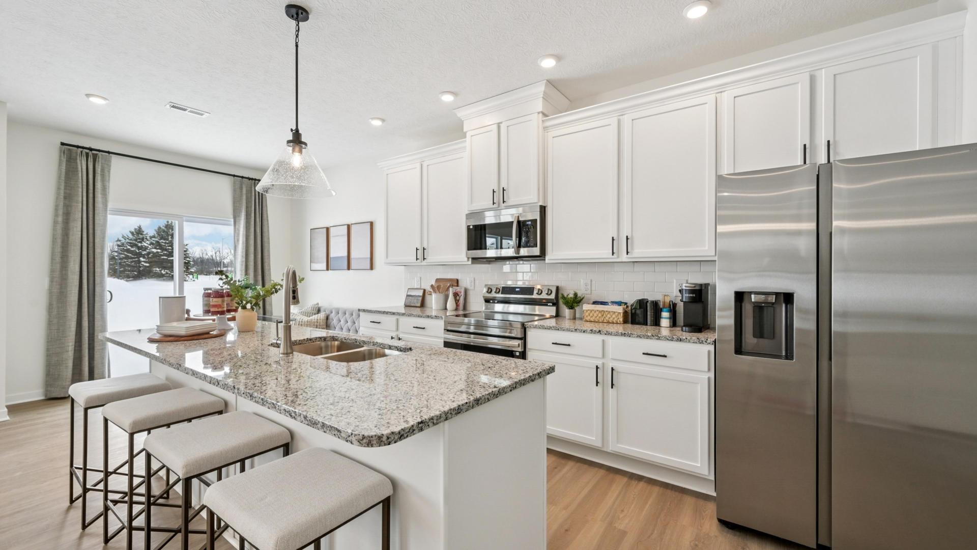 Open floor plans, 9’ ceilings, LVP flooring: everything you’ll ever need is already included!