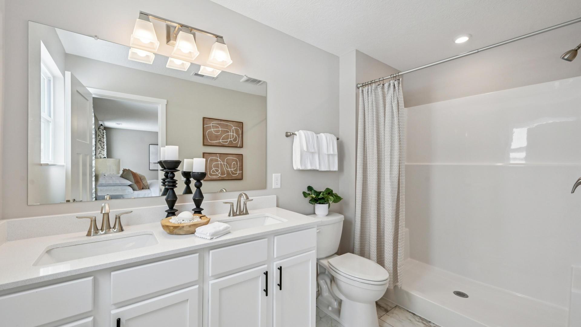 Looking for some you time? Relax in your own private master bath.