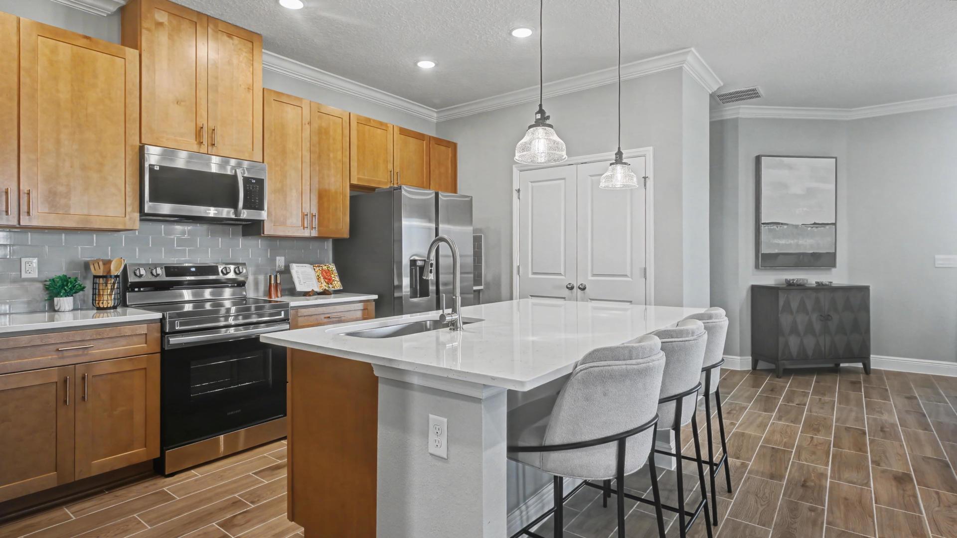 The kitchen is where family shares recipes, learns traditions, and makes happy memories together.