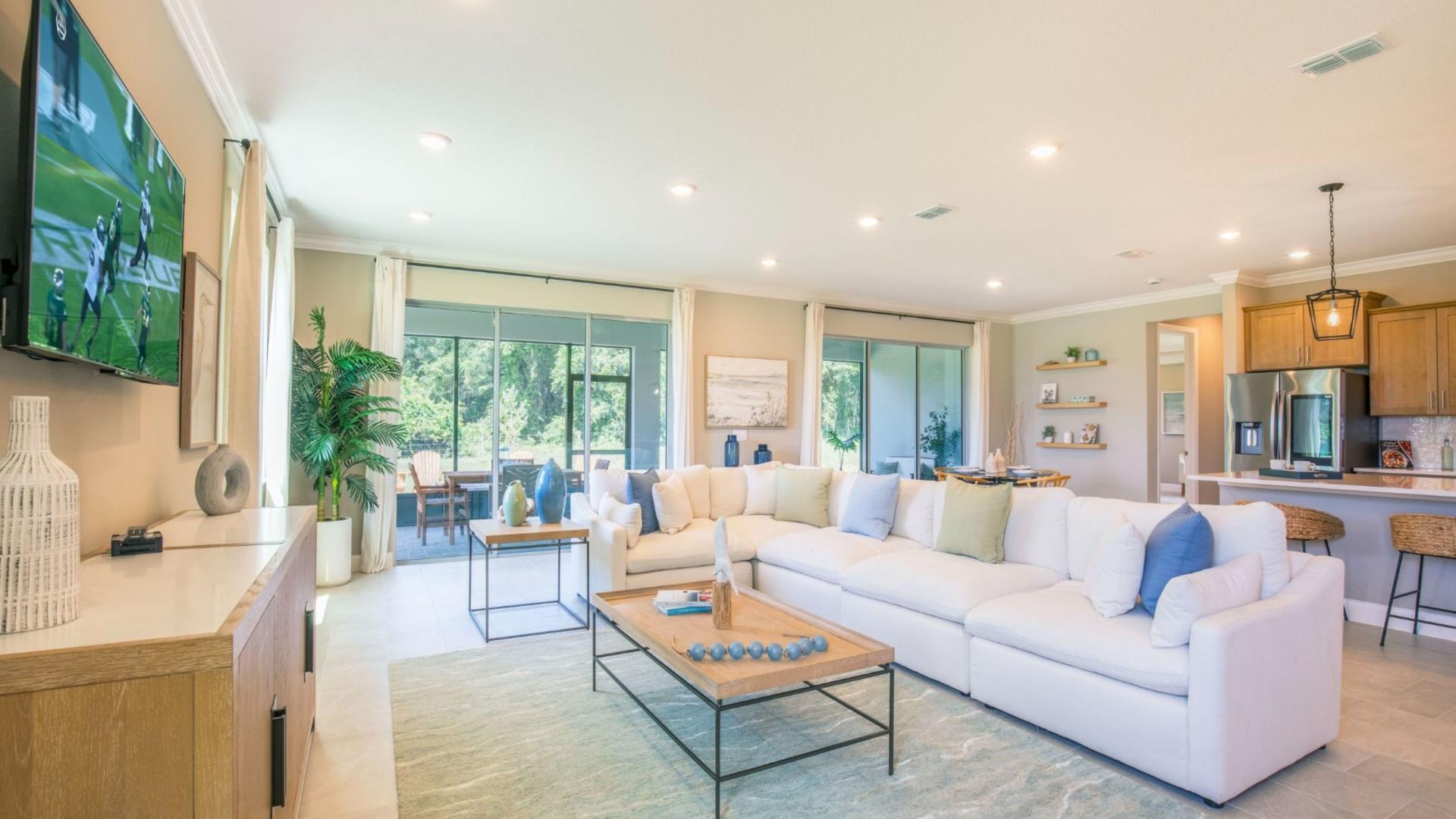 Movie nights, game days, and get-togethers - all in one great room.