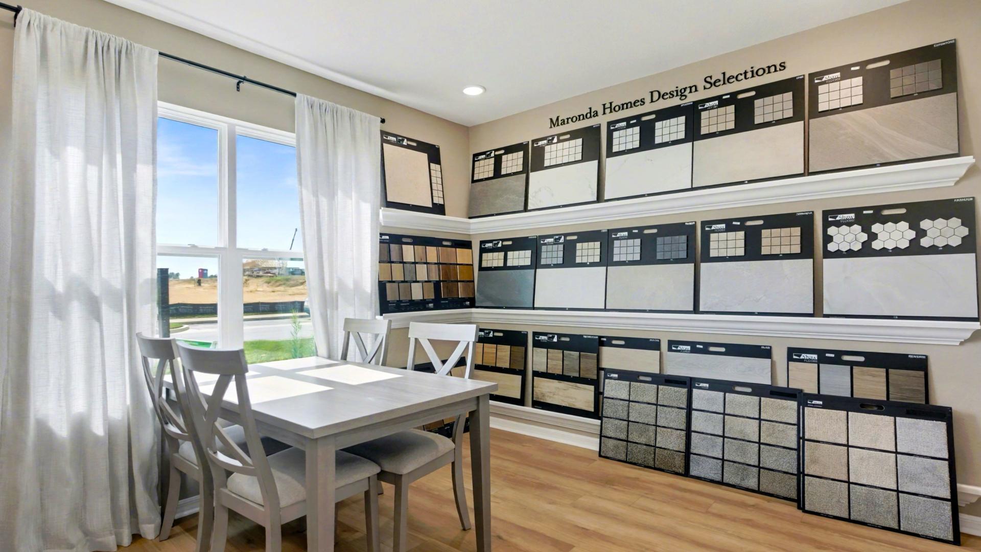 You decide on your interior finishes - creating a home that truly feels like yours.