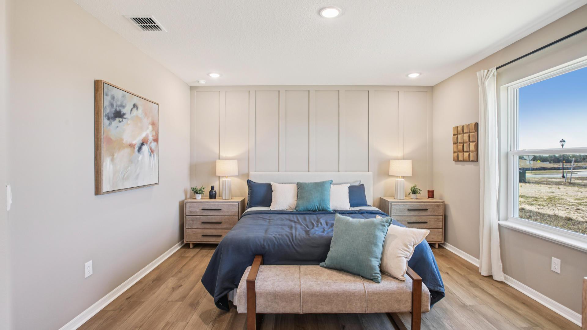 Turn your master bedroom into a peaceful retreat—your favorite place to relax, unwind, and recharge.