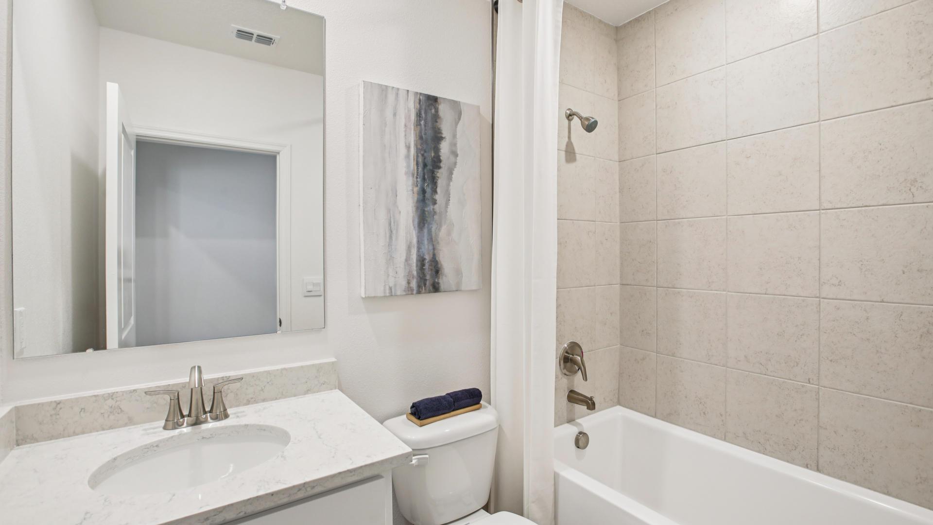 Enjoy easier mornings with plenty of space for everyone to get ready hassle-free.