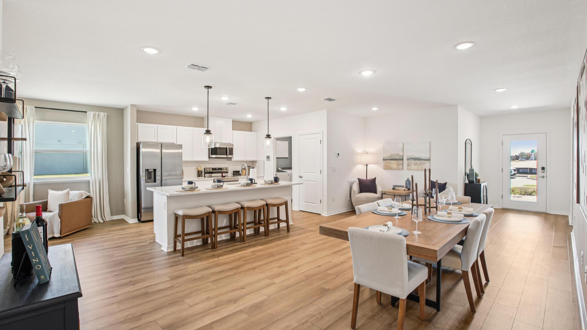 Be a part of every memory and milestone with the open concept layouts.