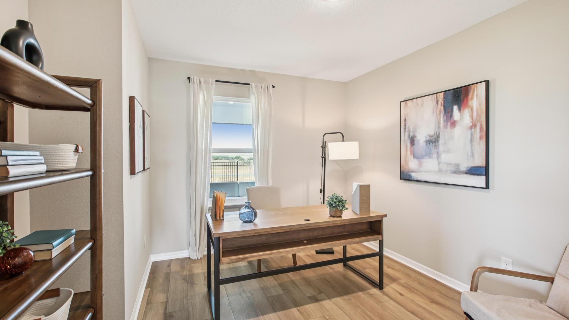 Many of our homes include a flex space—ideal for a home office, game room, or extra bedroom.