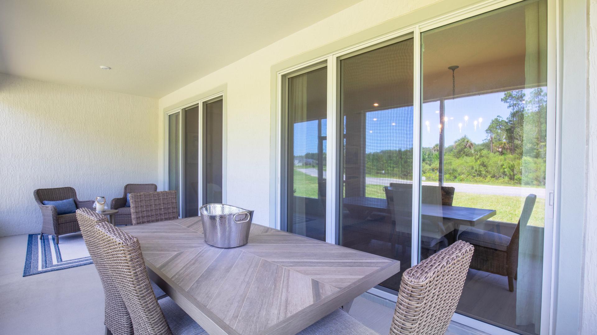 With only 18 homesites, select a screened in lanai to bring indoor living outside &amp; enjoy the view.