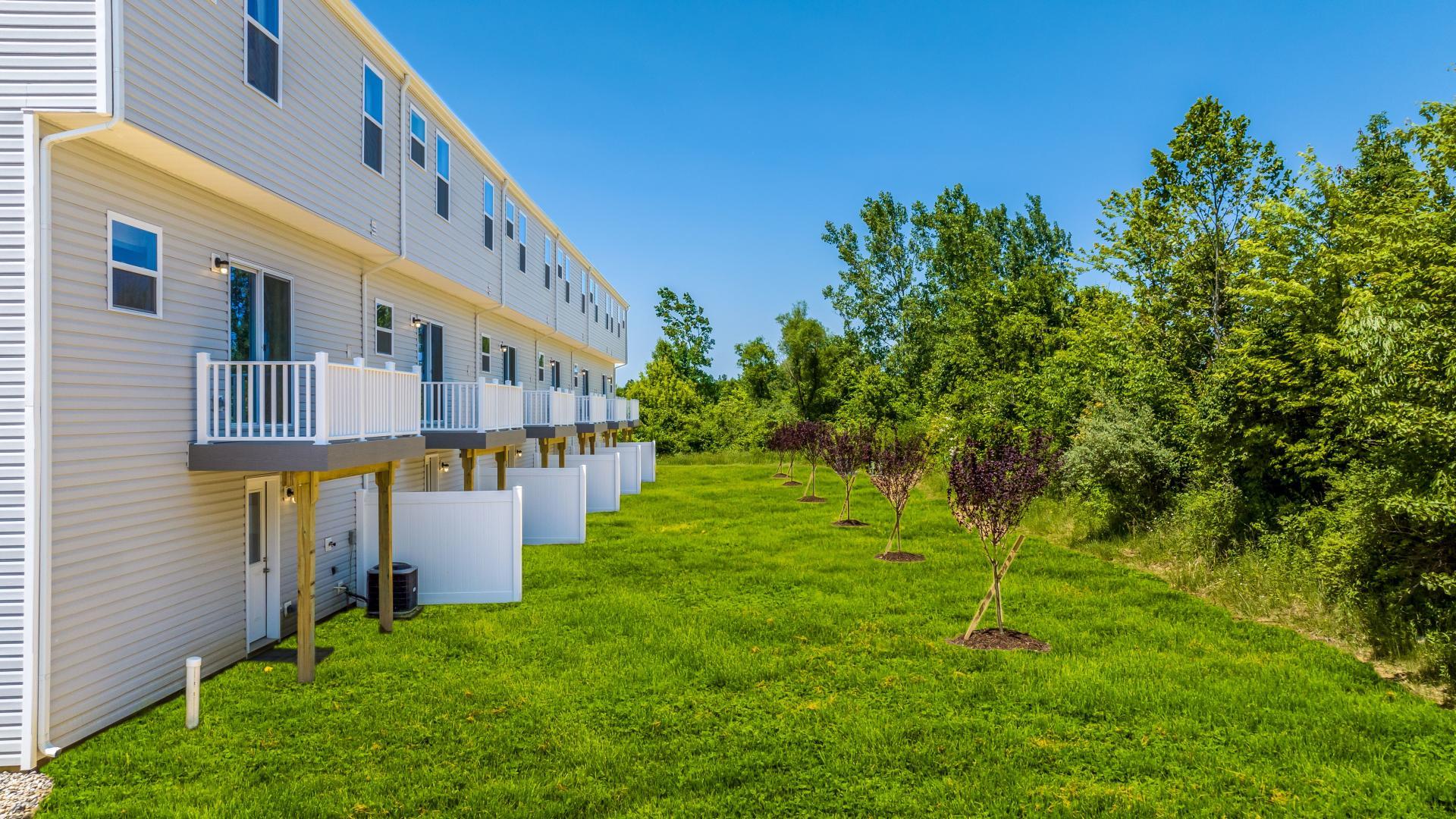 An included deck and privacy fence so you can relax outside. Join the list.