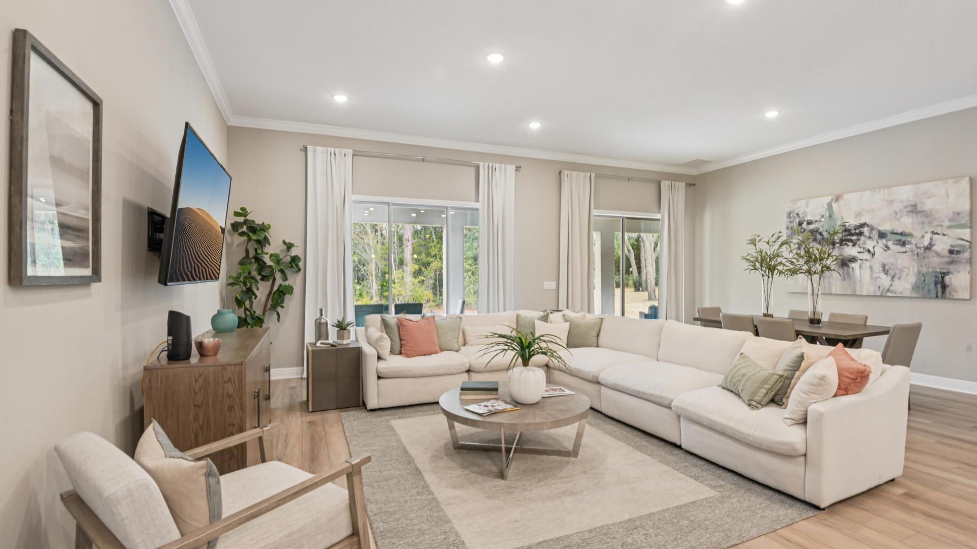 Open floor plans make it easy to entertain or help the kids with homework while making dinner.