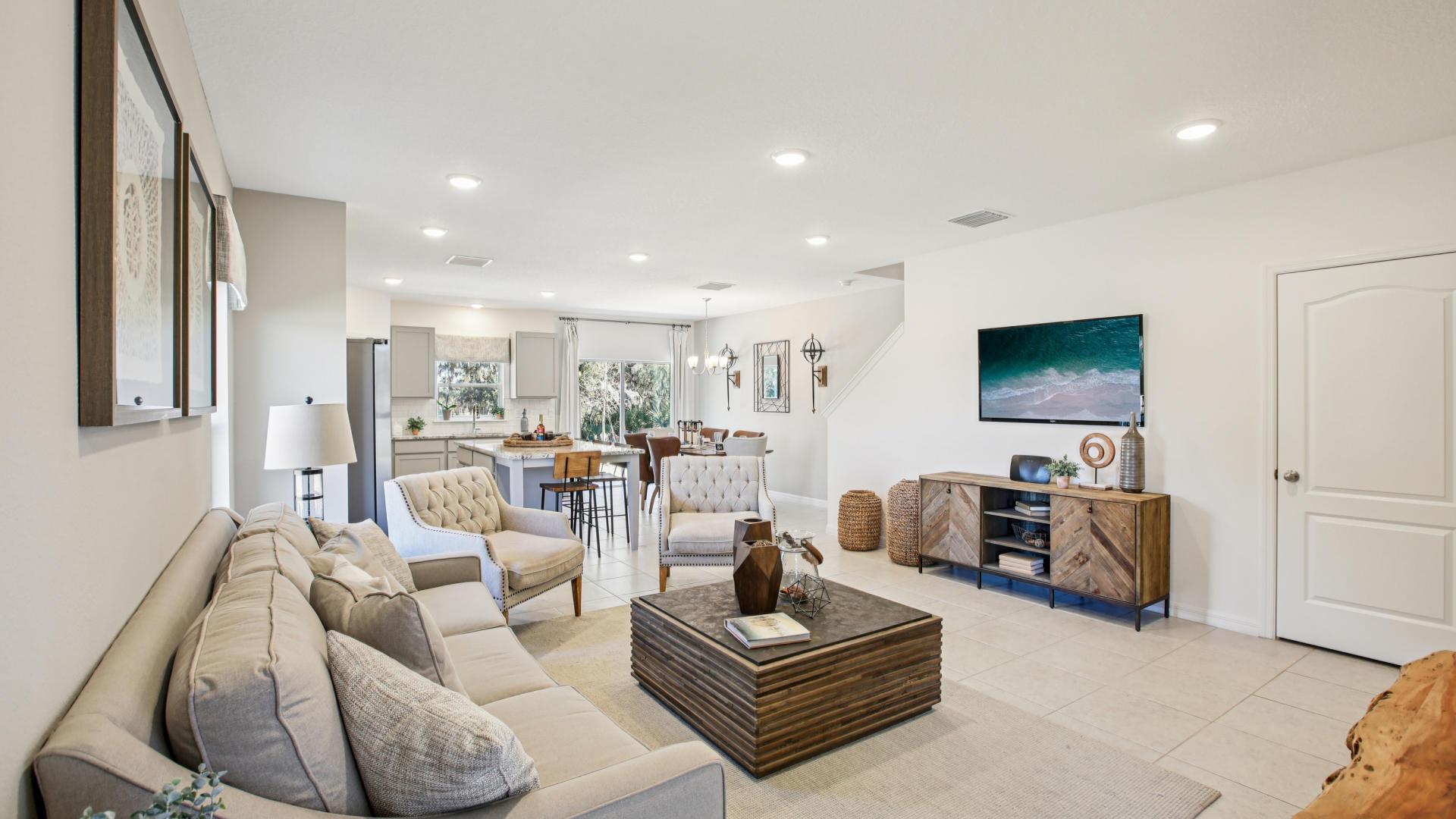 Our townhomes are as spacious as a single-family home!