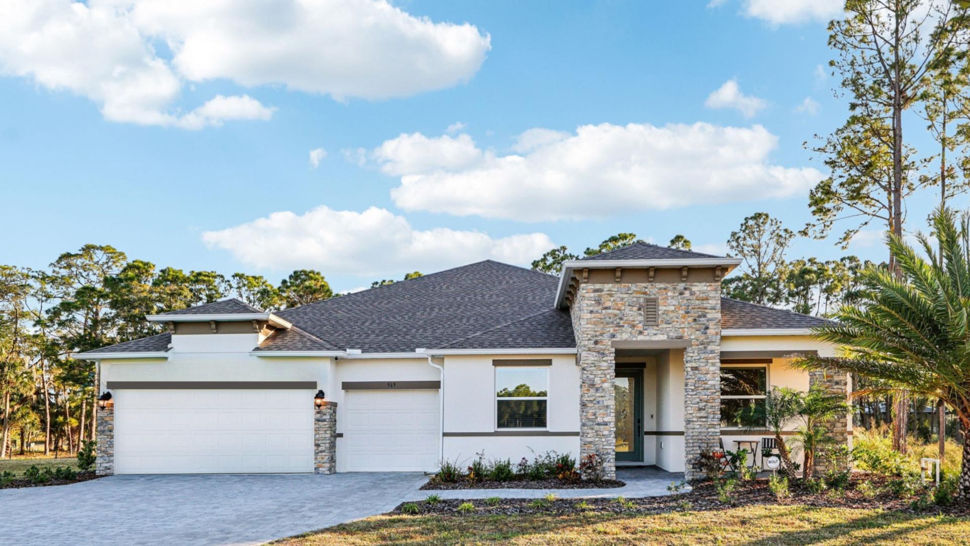 You choose it all – home, homesite, &amp; finishes, with up to a 3-car garage.