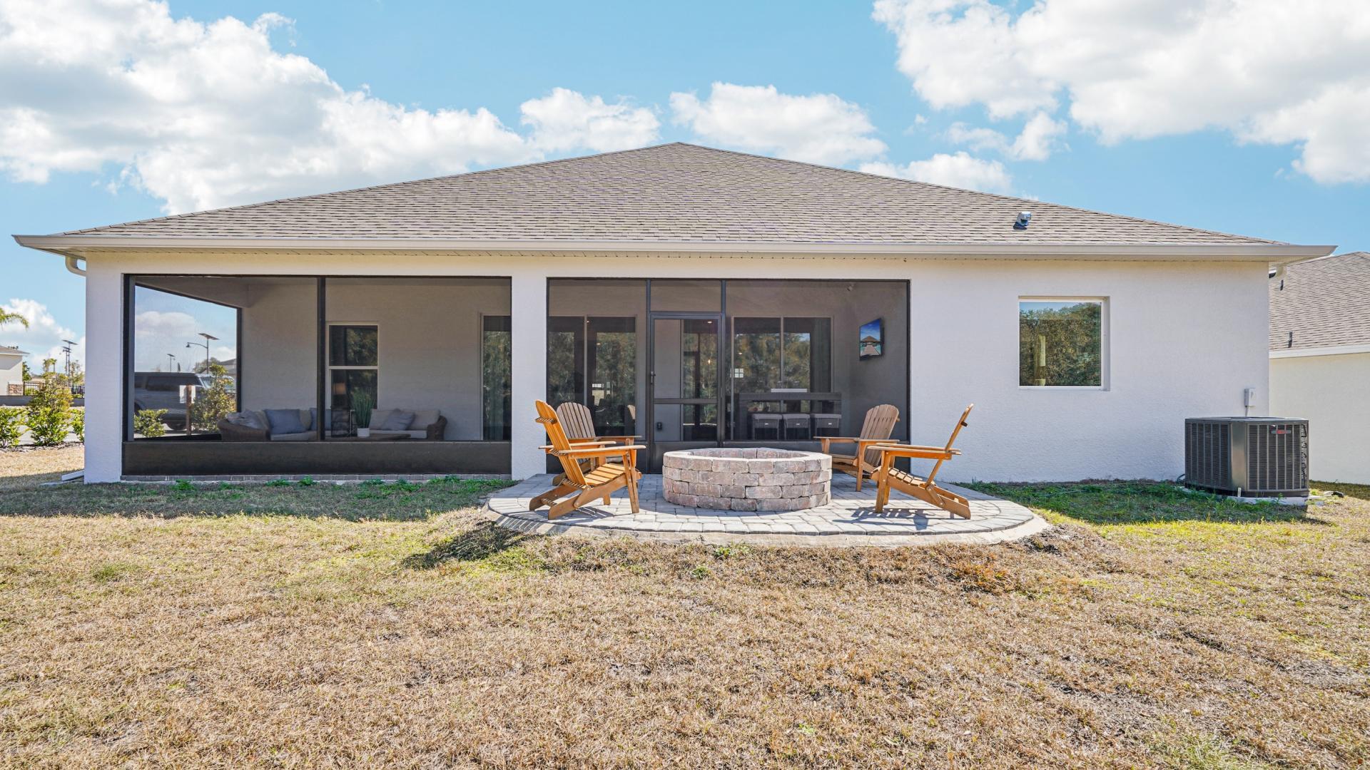 Big yard, no mowing chores—HOA trims the grass so you don’t have to.