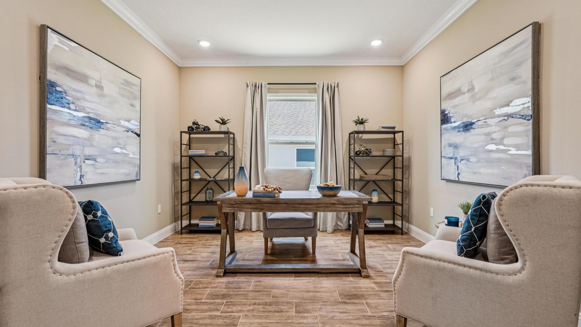 A flex space gives you room to grow with an extra bedroom, playroom or home office.