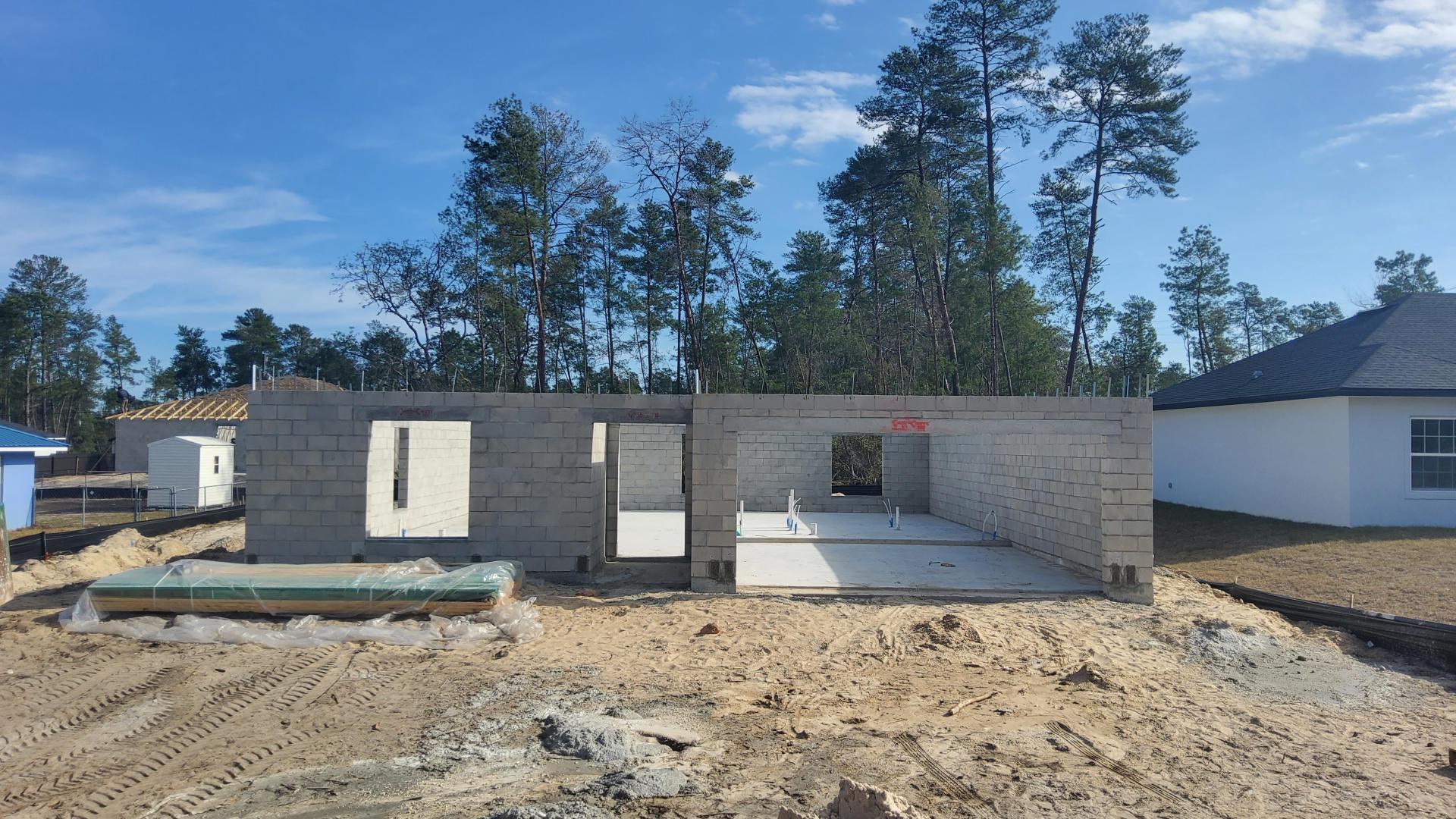 Blocked Before Roofing