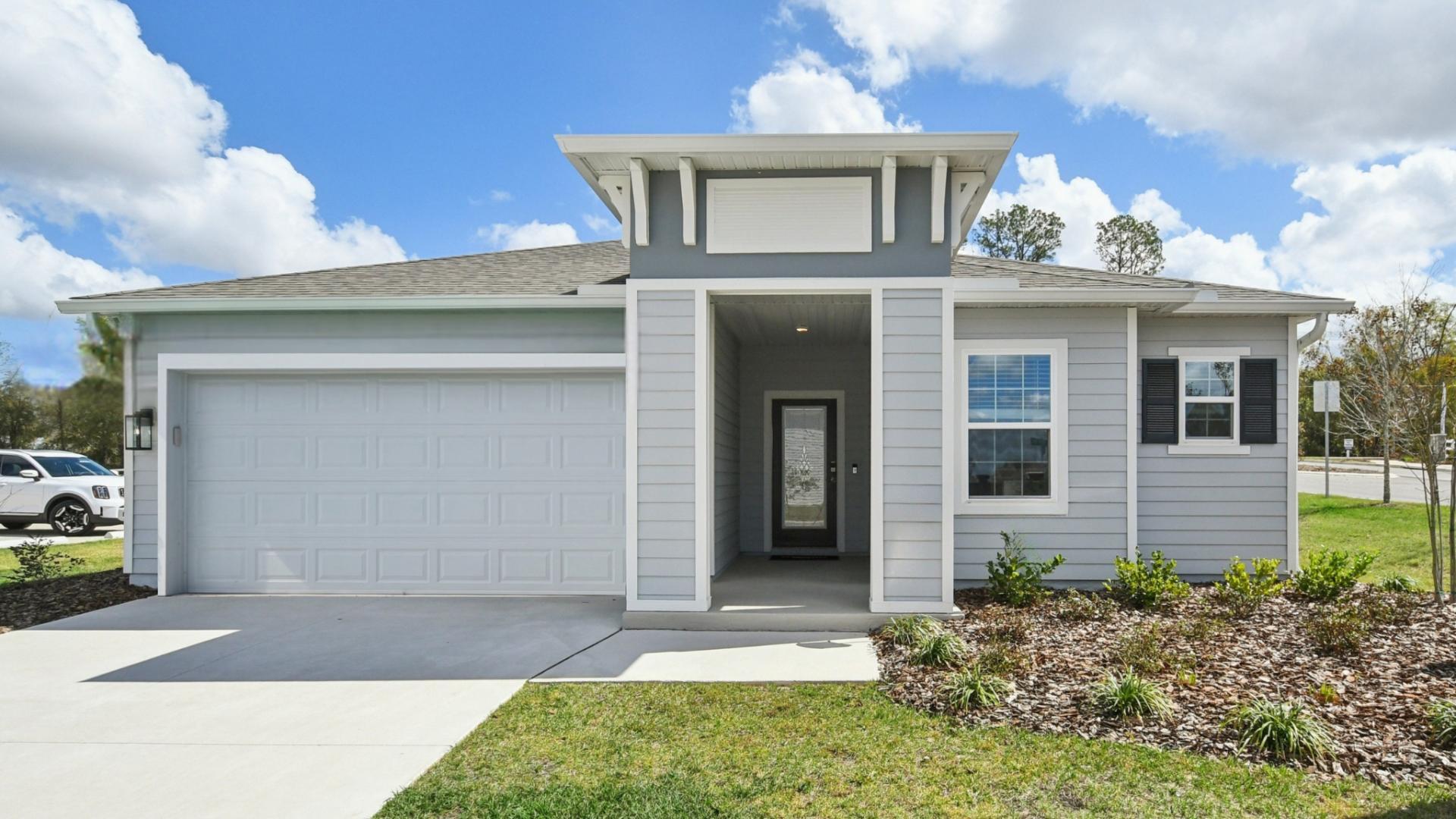 The only new homes with an optional 3-car garage, and only 15 minutes to Gainesville.