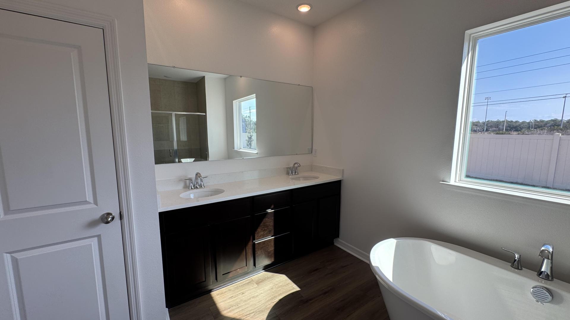 Master bathroom