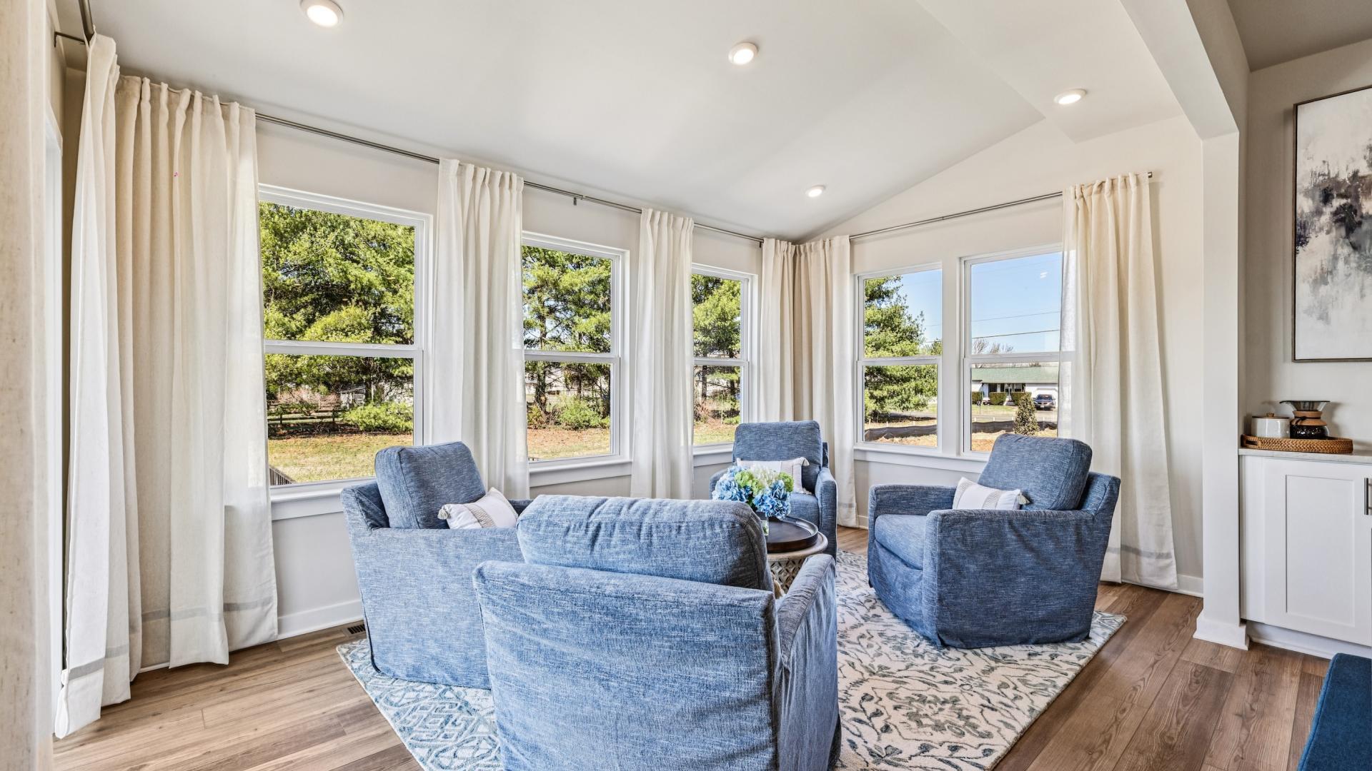 Create a space made for morning coffee, afternoon reading, and everything in between.