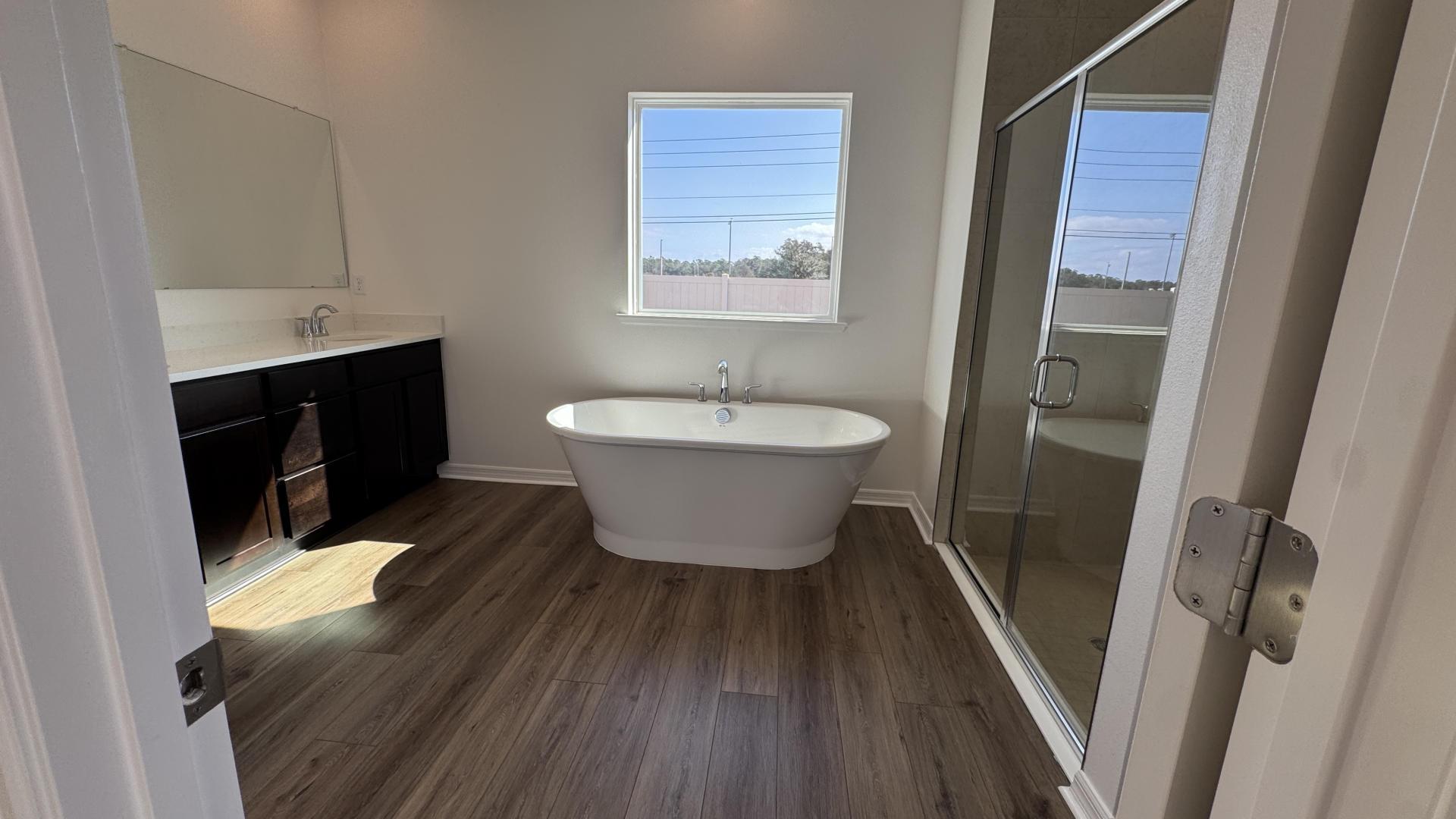 Master bathroom