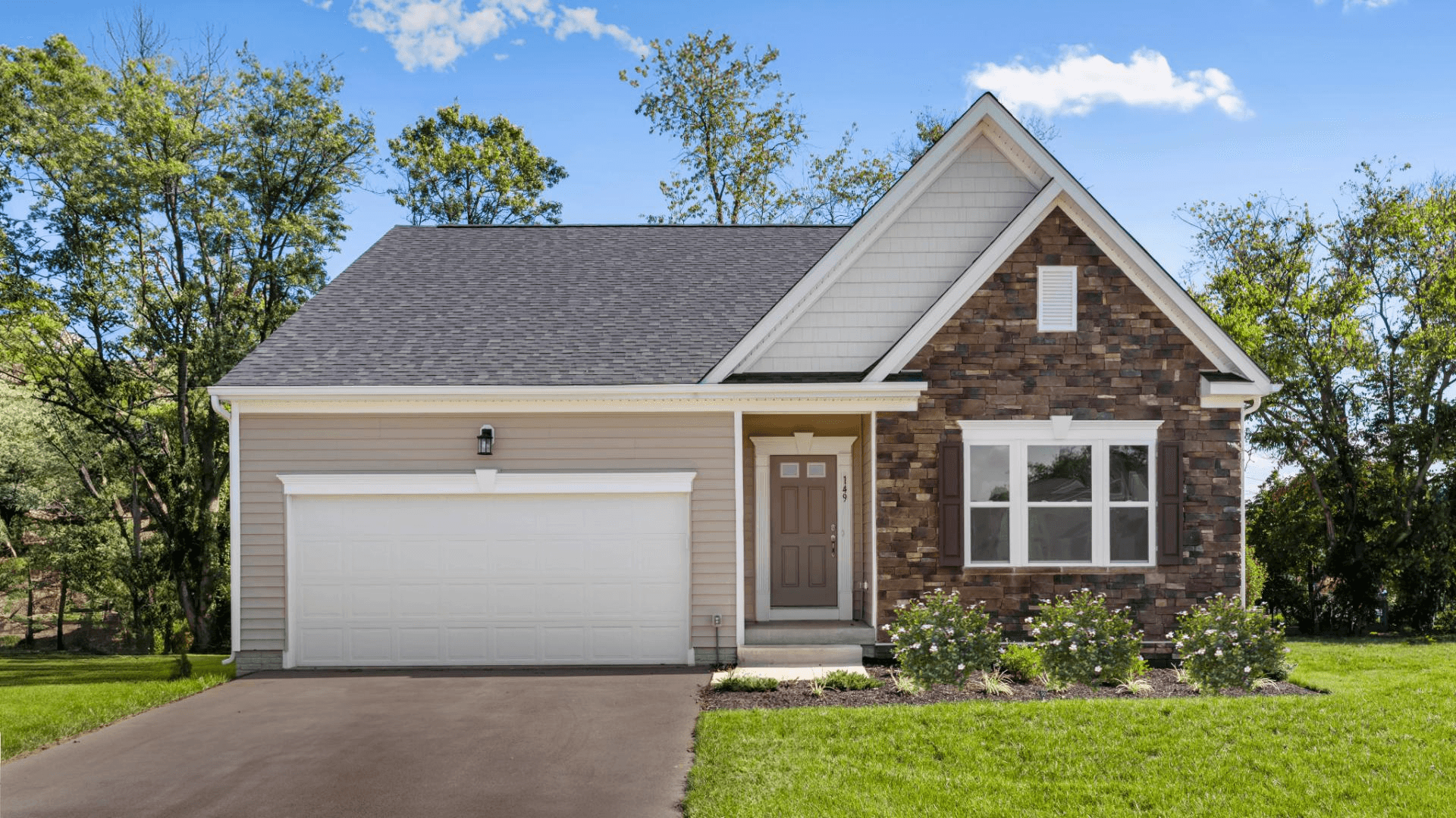 You can choose a ranch-style home and have all your living space on a single level.