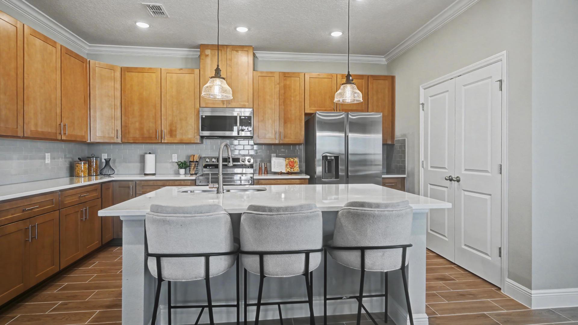 Your new home will feature open-concept floor plans and 9' ceilings on the first floor.