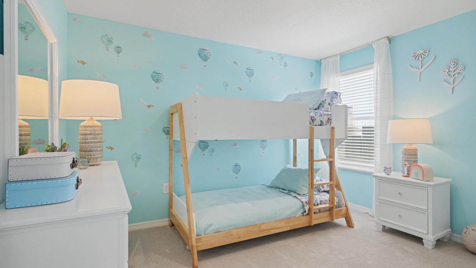 No more worries about the security deposit when the kids help paint the walls &amp; decorate their room.